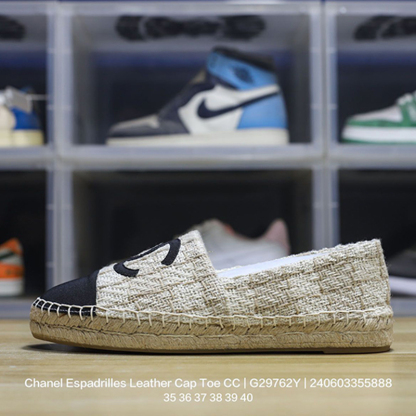 シャネル（CHANEL） スリッポン シューズ ローファーエスパドリーユ レディース