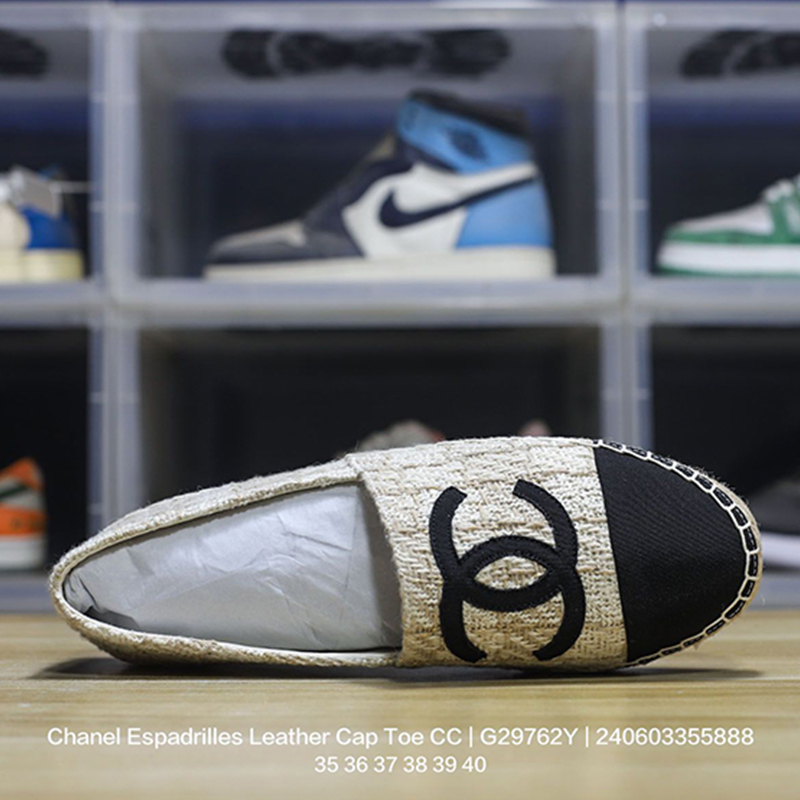 シャネル（CHANEL） スリッポン シューズ ローファーエスパドリーユ レディース