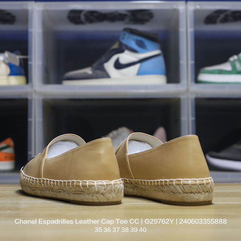 シャネル（CHANEL） スリッポン シューズ ローファーエスパドリーユ レディース