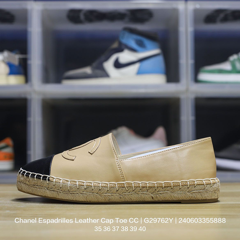 シャネル（CHANEL） スリッポン シューズ ローファーエスパドリーユ レディース