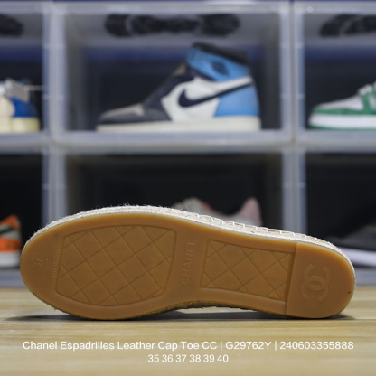 シャネル（CHANEL） スリッポン シューズ ローファーエスパドリーユ レディース