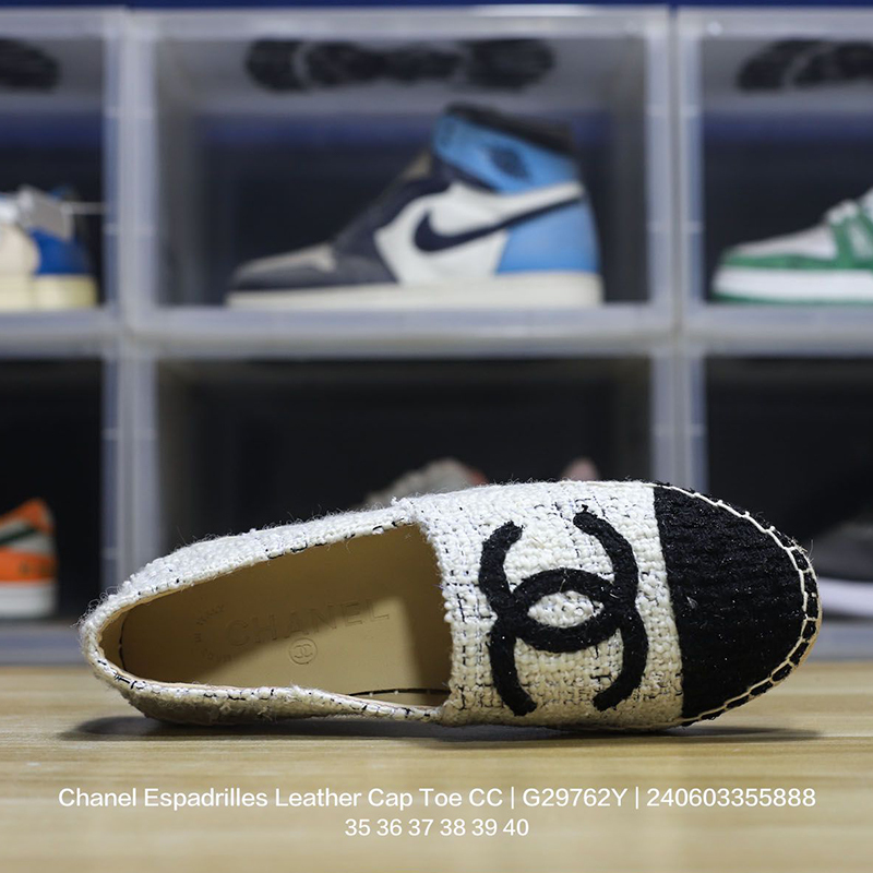 シャネル（CHANEL） スリッポン シューズ ローファーエスパドリーユ レディース