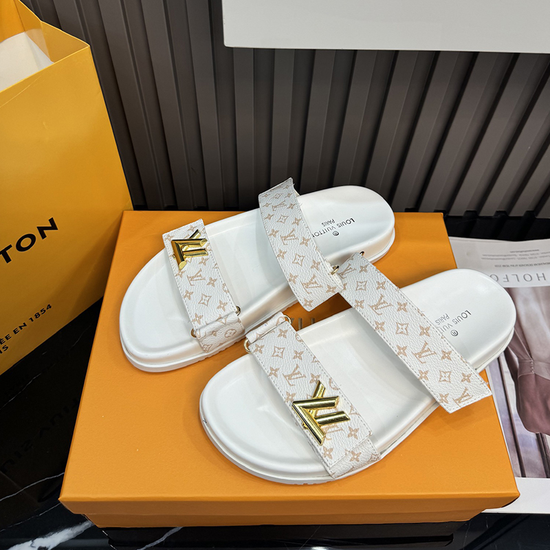 【ホールド感が歩きやすい♪】ルイ・ヴィトン（LOUIS VUITTON） シャワー サンダル レディース メンズ