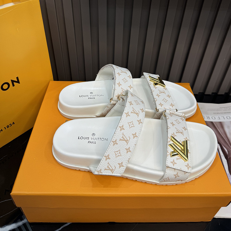 【ホールド感が歩きやすい♪】ルイ・ヴィトン（LOUIS VUITTON） シャワー サンダル レディース メンズ