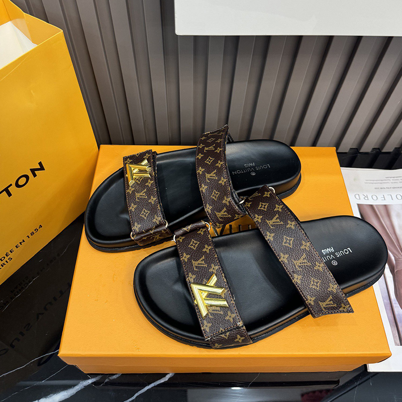 【ホールド感が歩きやすい♪】ルイ・ヴィトン（LOUIS VUITTON） シャワー サンダル レディース メンズ