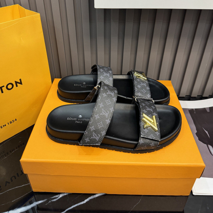 【ホールド感が歩きやすい♪】ルイ・ヴィトン（LOUIS VUITTON） シャワー サンダル レディース メンズ