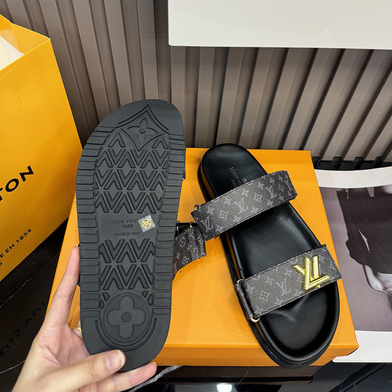 【ホールド感が歩きやすい♪】ルイ・ヴィトン（LOUIS VUITTON） シャワー サンダル レディース メンズ