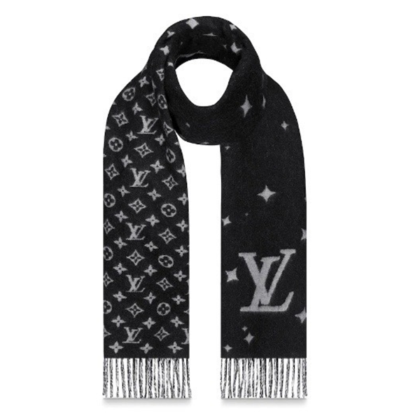【LV MONOGRAM GALAXY】ルイヴィトン LOUIS VUITTON 秋冬 スカーフ カシミヤ レディース メンズ