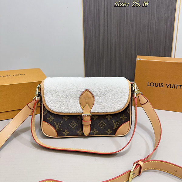 ルイ・ヴィトン LOUIS VUITTON もこもこ新作 ショルダーバッグ レディース
