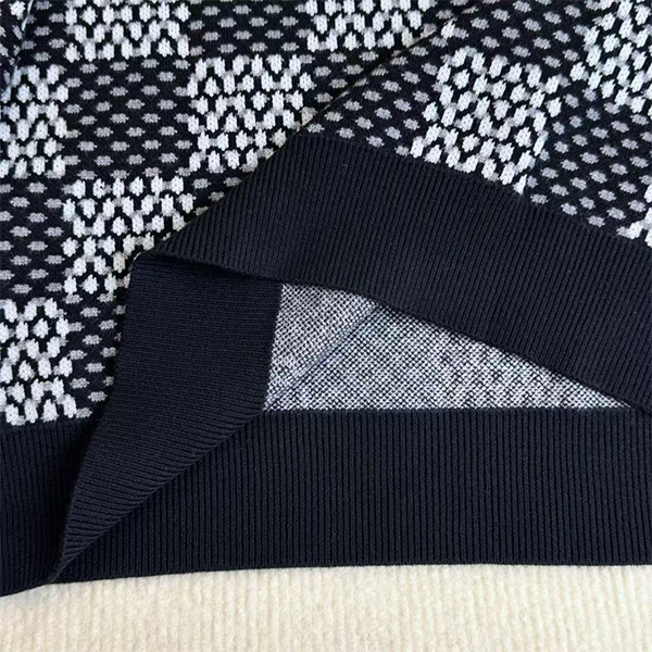 ルイ・ヴィトン LOUIS VUITTON モザイク ニット セーター クルーネック 長袖 メンズ