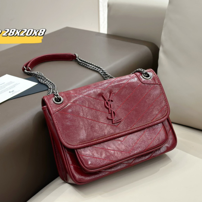 SAINT LAURENT サンローラン S級品 ハンドバッグ ショルダーバッグ レディース