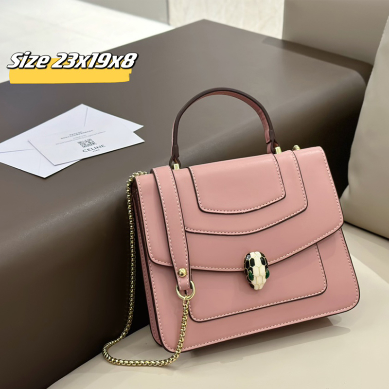 ブルガリ（BVLGARI ）S級品 ハンドバッグ ショルダーバッグ 4色選択可 レディース