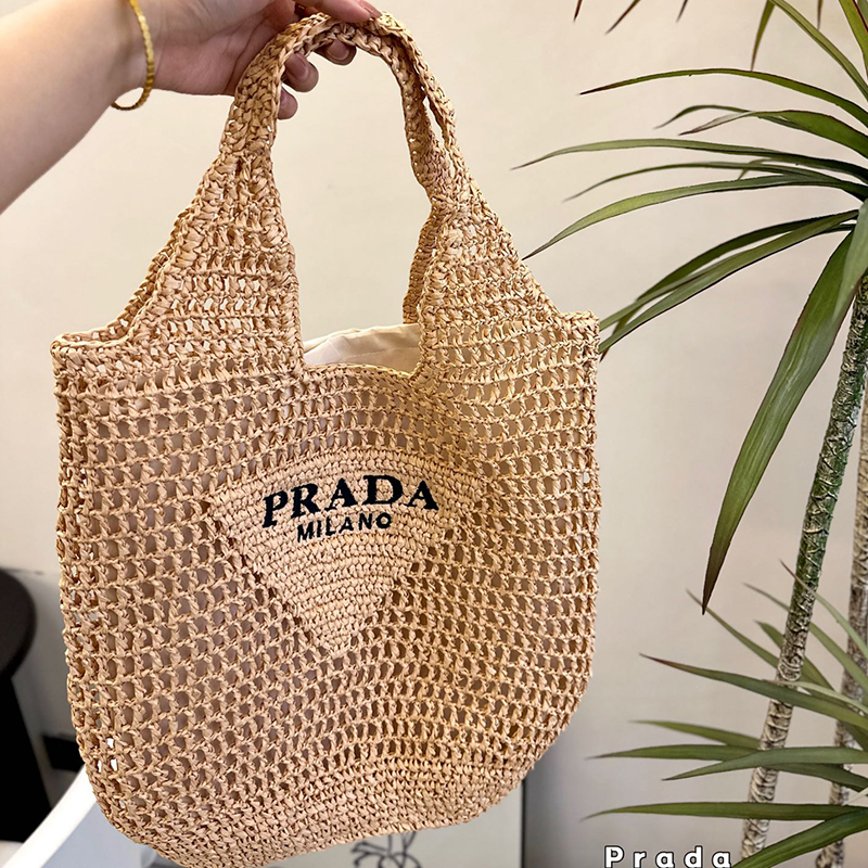 プラダ Prada クロシェ バッグ ハンドバッグ トートバッグ