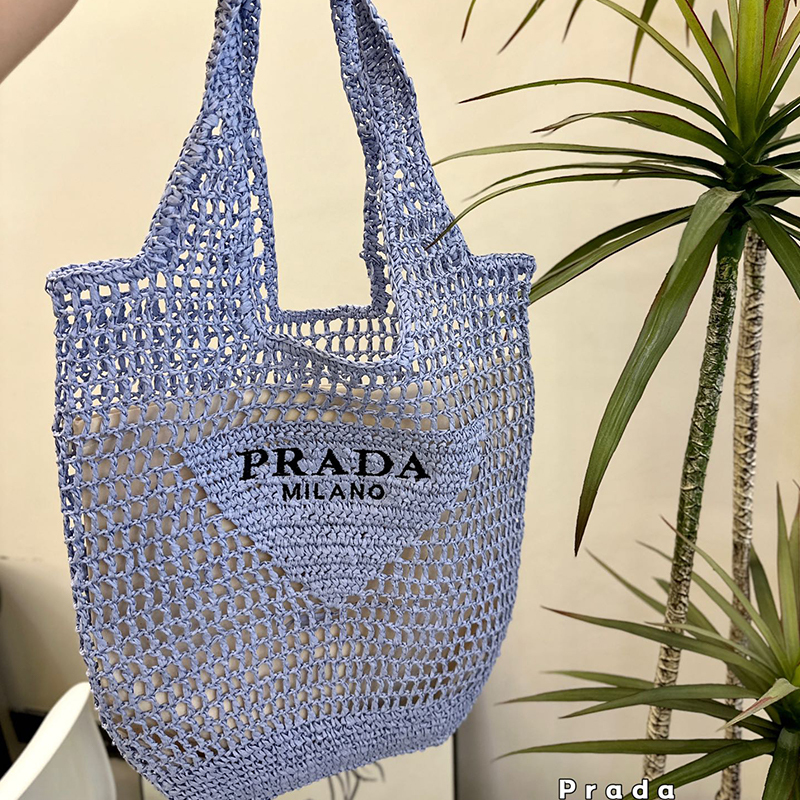 プラダ Prada クロシェ バッグ ハンドバッグ トートバッグ