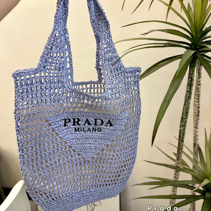 プラダ Prada クロシェ バッグ ハンドバッグ トートバッグ