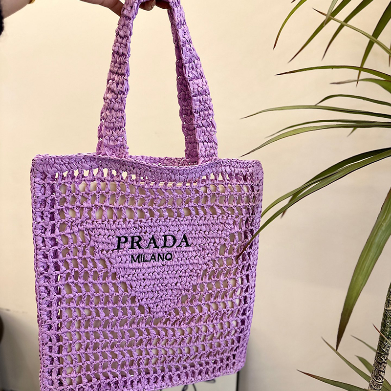 プラダ Prada クロシェ バッグ ハンドバッグ トートバッグ