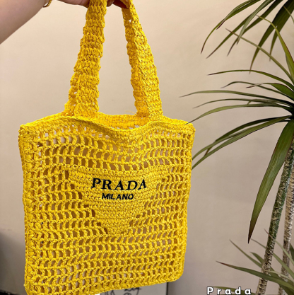 プラダ Prada クロシェ バッグ ハンドバッグ トートバッグ