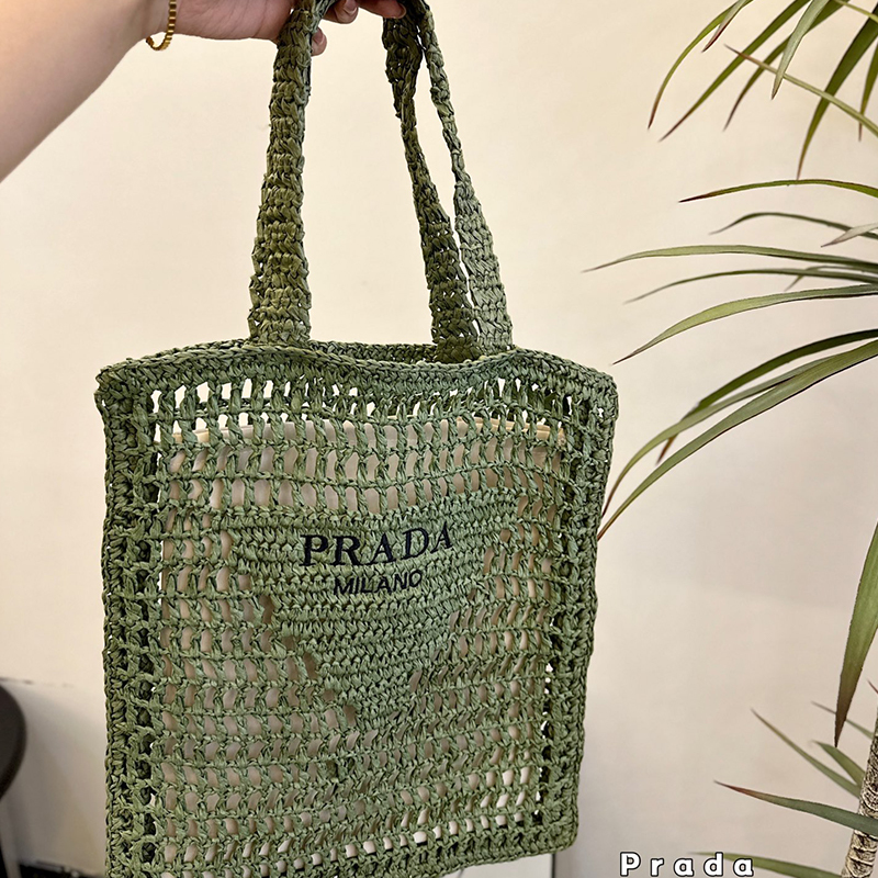 プラダ Prada クロシェ バッグ ハンドバッグ トートバッグ