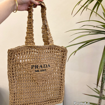 プラダ Prada クロシェ バッグ ハンドバッグ トートバッグ