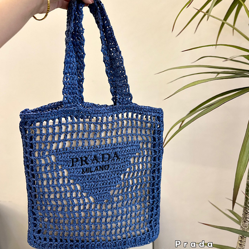 プラダ Prada クロシェ バッグ ハンドバッグ トートバッグ