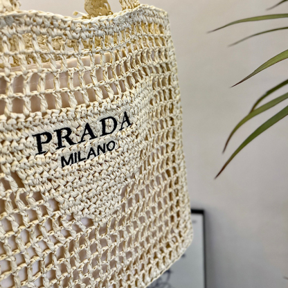 プラダ Prada クロシェ バッグ ハンドバッグ トートバッグ