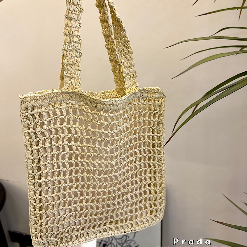 プラダ Prada クロシェ バッグ ハンドバッグ トートバッグ