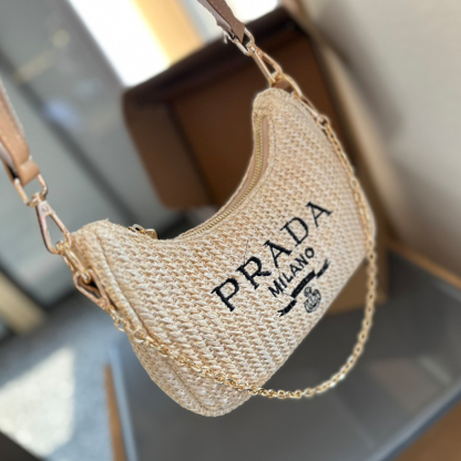 プラダ PRADA  Hobo Comboミニバッグ ハンドバッグ レディース