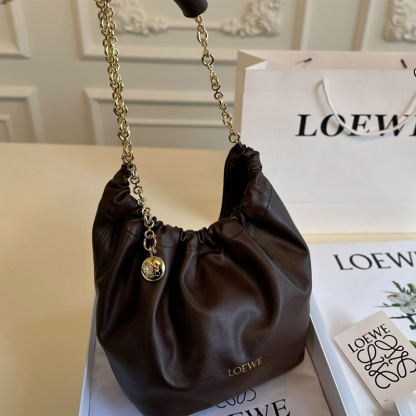 ロエベ (LOEWE) Squeeze ポケットバッグ 脇下バッグ ハンドバッグ レディース