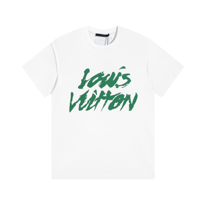 ルイ・ヴィトン（LOUIS VUITTON） 2色 Tシャツ 半袖 メンズ＆レディース