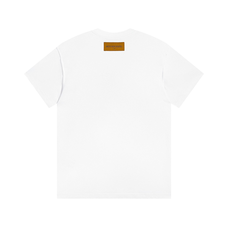 ルイ・ヴィトン（LOUIS VUITTON） 2色 Tシャツ 半袖 メンズ＆レディース