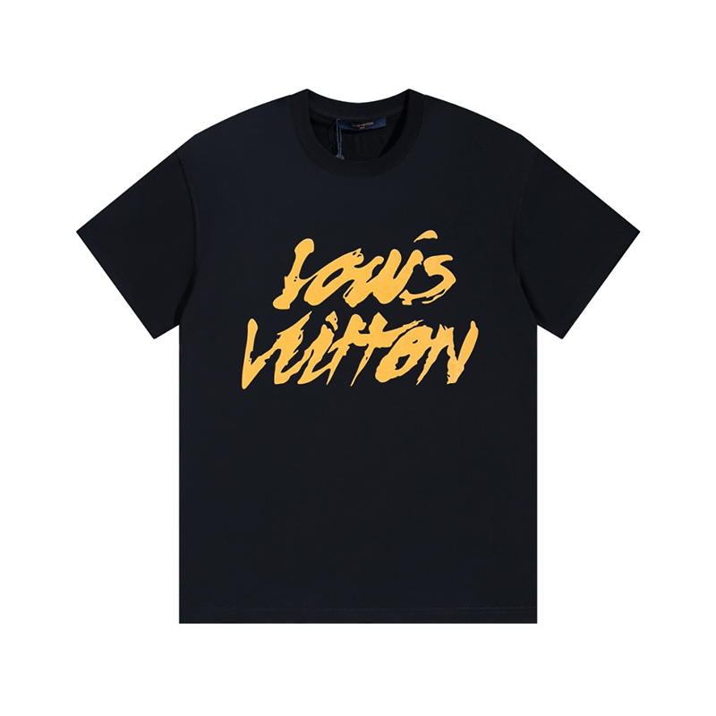ルイ・ヴィトン（LOUIS VUITTON） 2色 Tシャツ 半袖 メンズ＆レディース