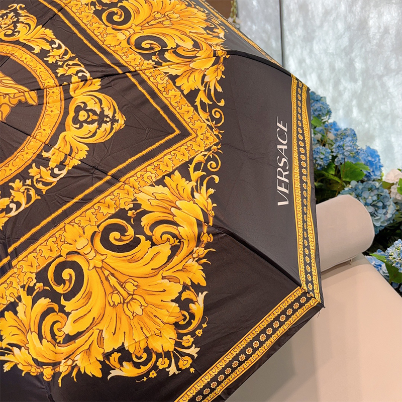 エルメス（HERMES）晴雨兼用 傘 日傘 自動折り たたみ傘 レディース