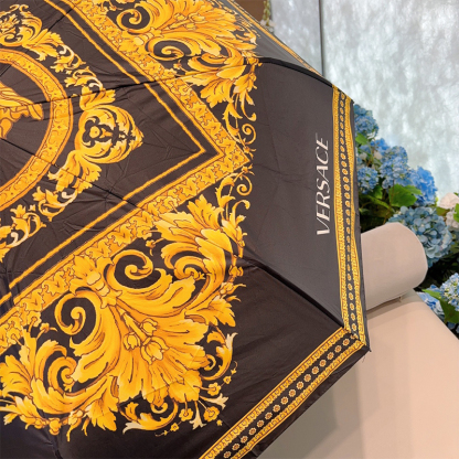 エルメス（HERMES）晴雨兼用 傘 日傘 自動折り たたみ傘 レディース