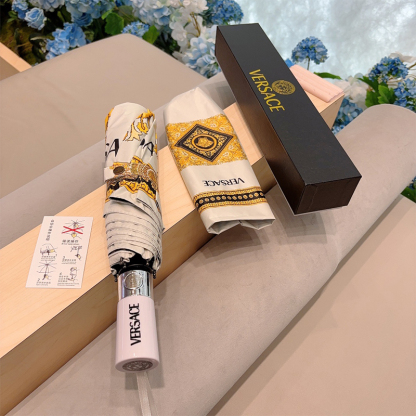 エルメス（HERMES）晴雨兼用 傘 日傘 自動折り たたみ傘 レディース