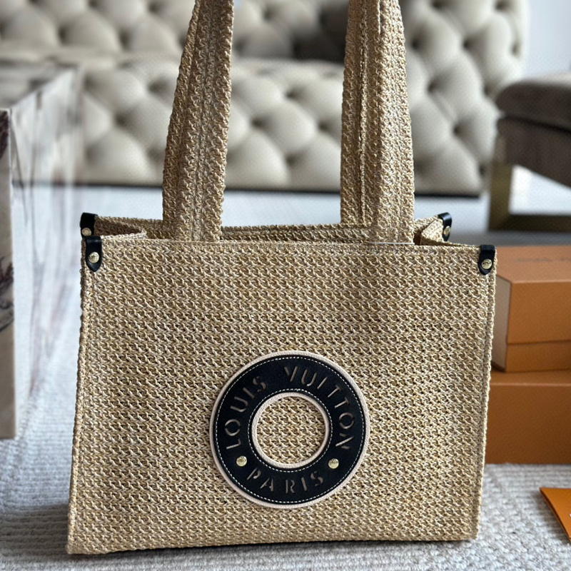 ルイ・ヴィトン（LOUIS VUITTON）トートバッグ 編みバッグ レディース