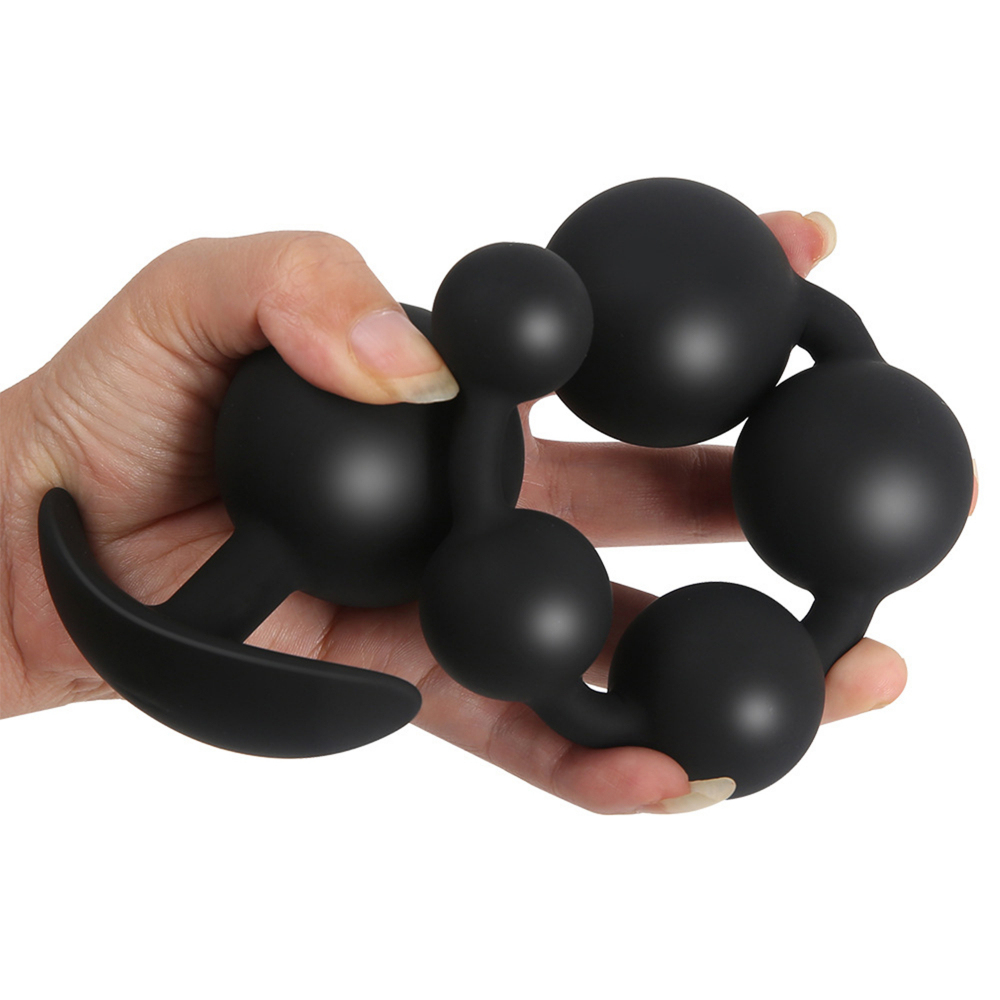 SMVIP 拉珠 ア○ルビーズ６（１１９－６）置於掌心展示