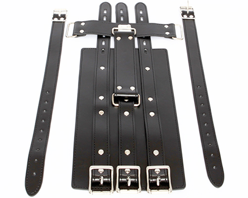 BDSM SMVIP 背面腕拘束ベルト(054) 正面平放展示