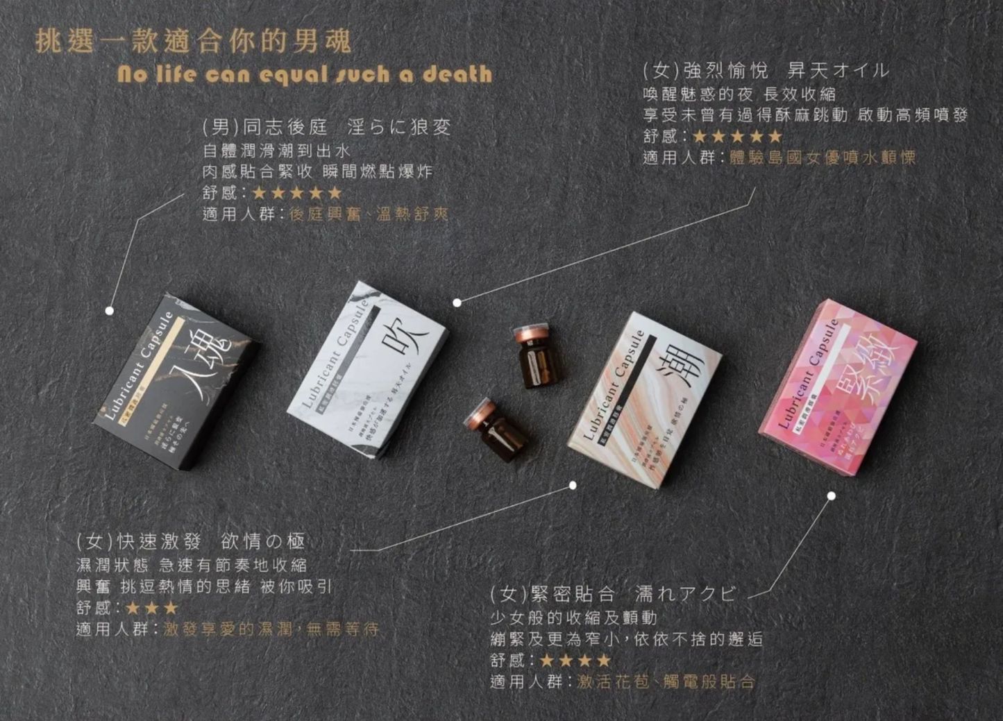 私密潤滑膠囊 入魂