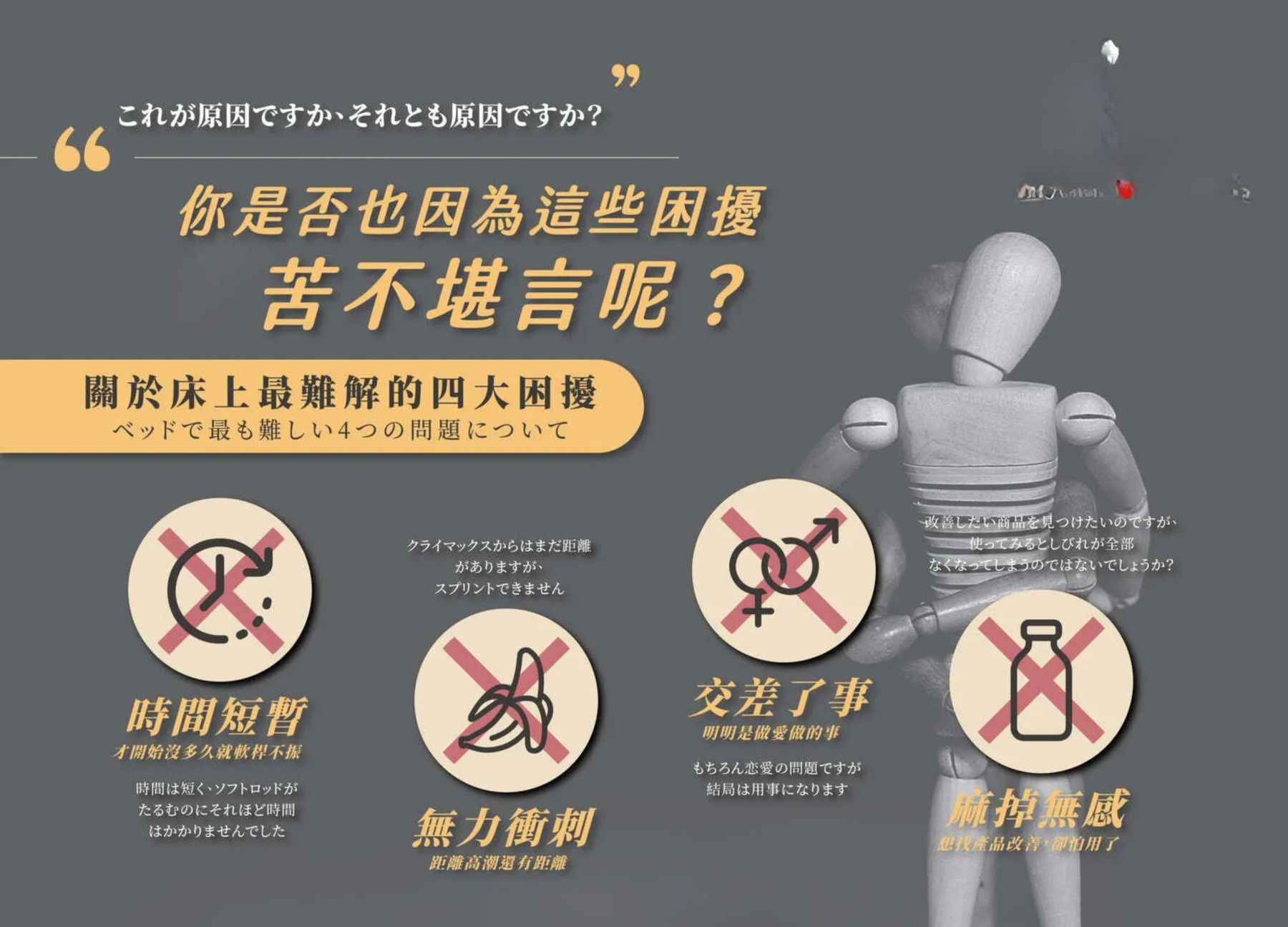 男用活力保養濕巾- 風 (快速延時) 5片裝