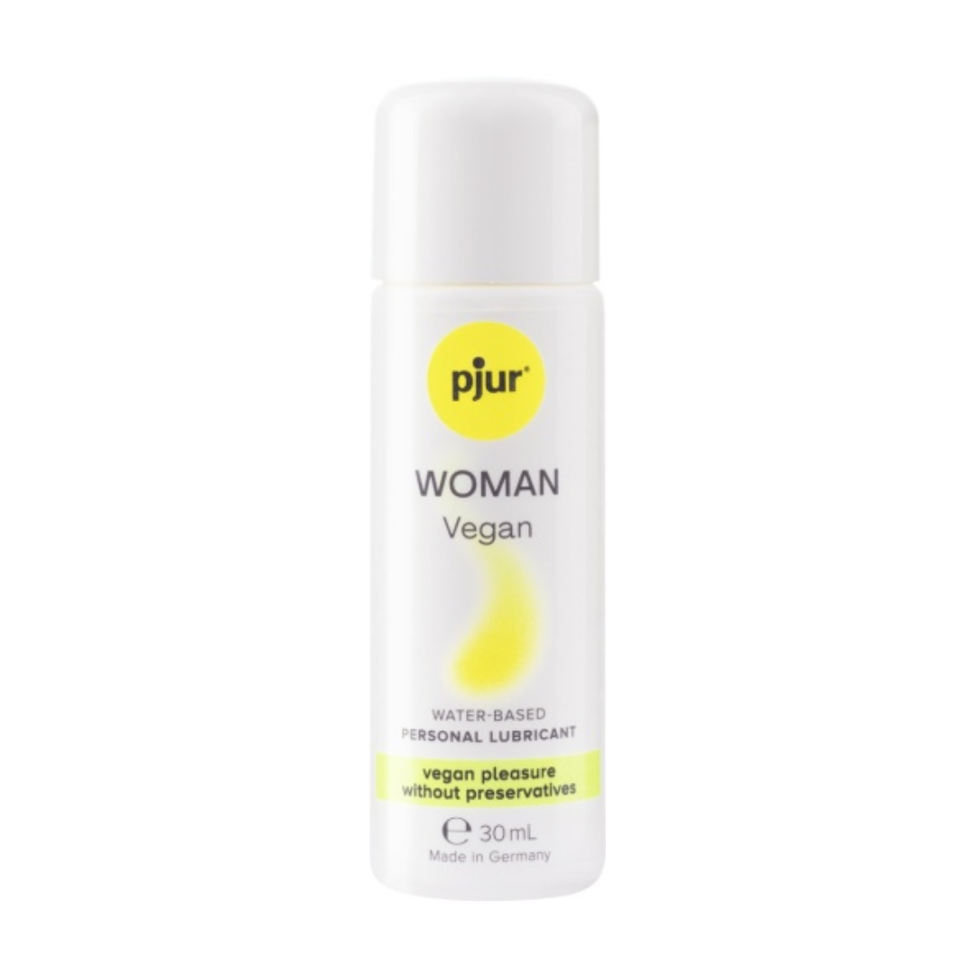 pjur Woman Vegan 純素水性潤滑液 100ml，經素食協會認證，無添加劑，溫和保護私密處。