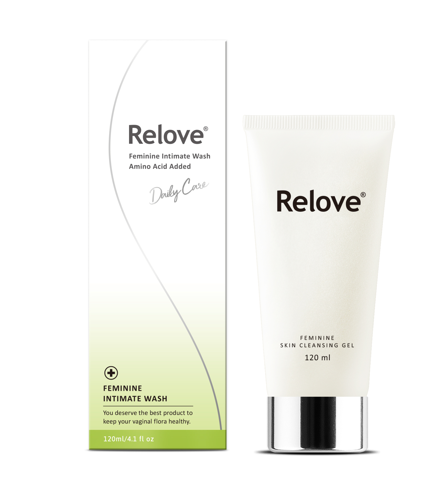 Relove 私密胺基酸清潔凝露 120ml / 30ml