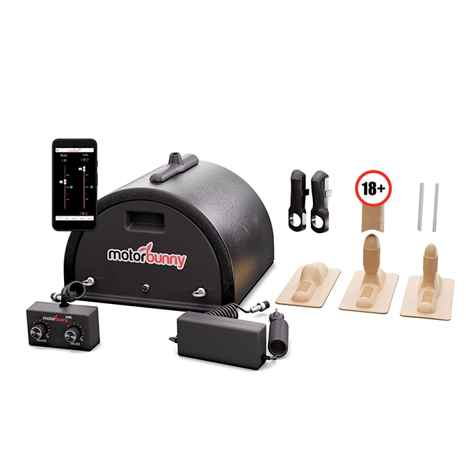 Motorbunny 原廠性愛機器，豪華雙重刺激設計，適合陰道、肛門和 G 點刺激。