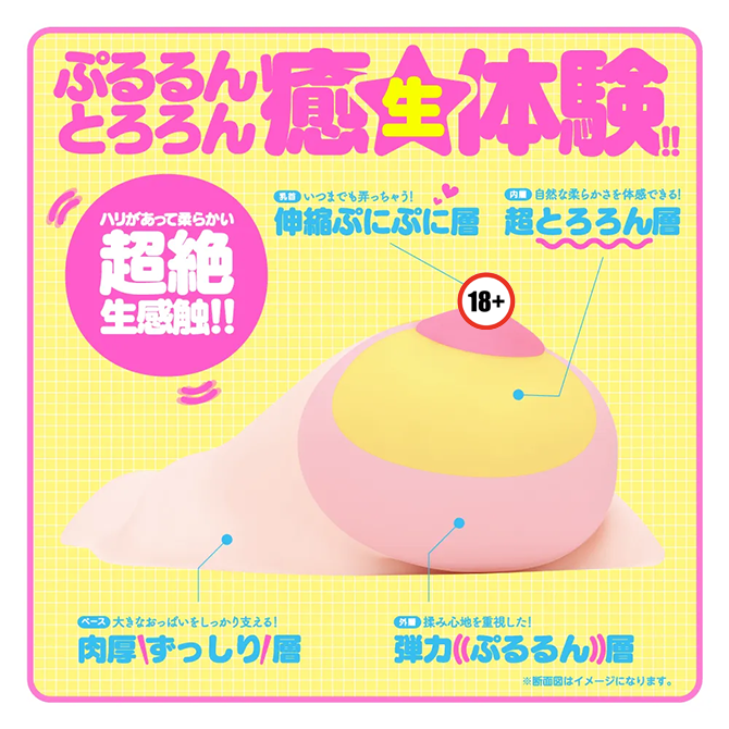 G PROJECT 噗嚕嚕天然巨乳 J Cup 4KG，擁有豐滿巨乳設計，提供全方位的豐滿體驗