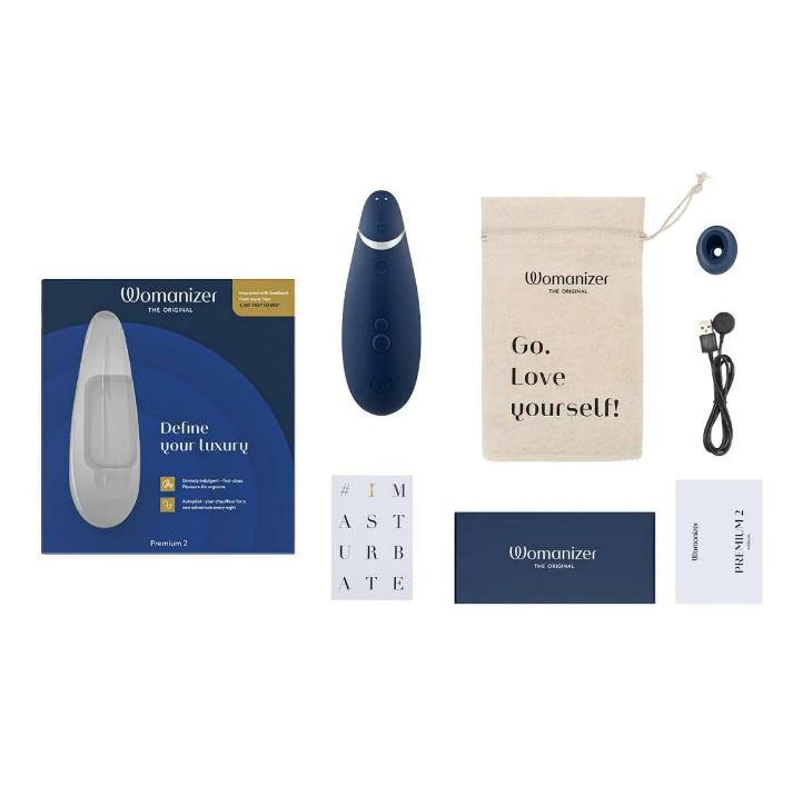 Womanizer Premium 2 智能陰蒂愉悅吸啜器