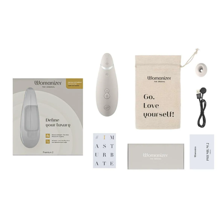 Womanizer Premium 2 智能陰蒂愉悅吸啜器