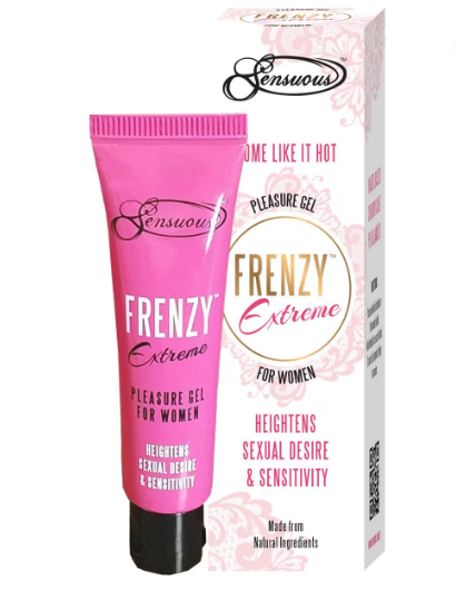 Sensuous Frenzy Extreme 女士極致愉悅感凝膠 7ml，增強性慾與敏感度，天然草本成分，即時溫熱刺激。