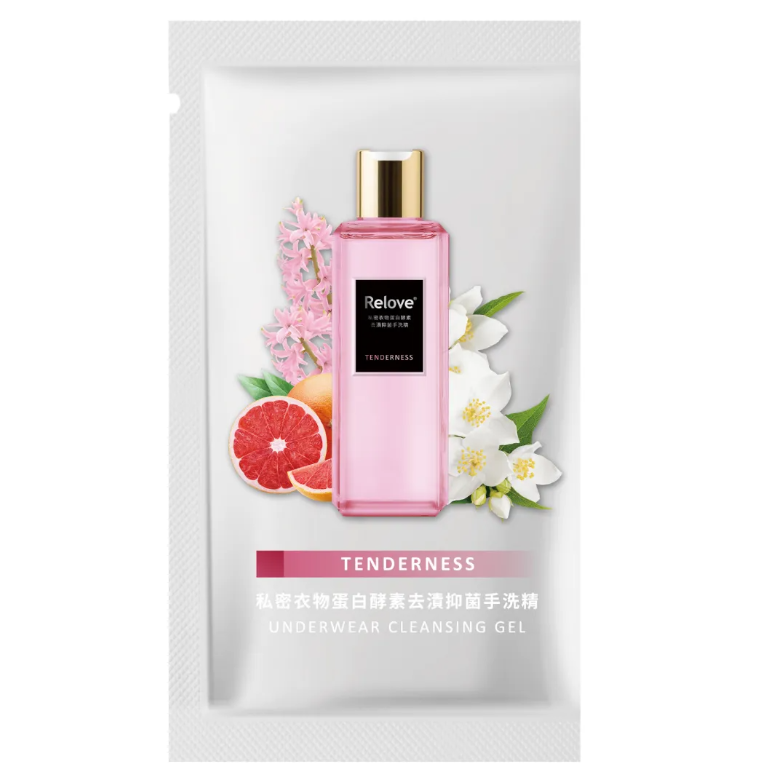 Relove 私密衣物蛋白酵素去漬抑菌手洗精 4ml （單片裝）
