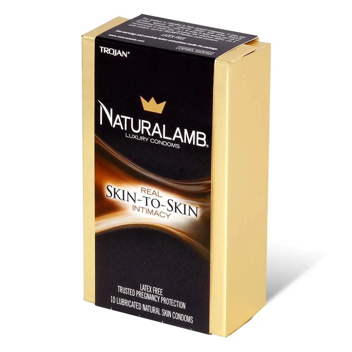 Trojan Naturalamb 69mm 羊皮薄膜安全套，為乳膠敏感人士提供頂級親密體驗。