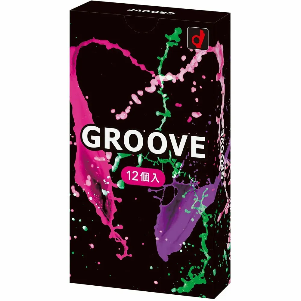 Okamoto 岡本 GROOVE 加潤貼身 6/12片裝 乳膠安全套