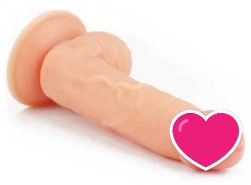 Lovetoy 7" 極柔軟仿真陽具 肉色